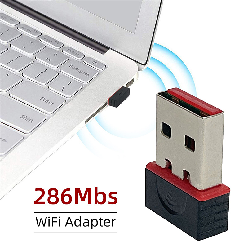 Power Over Ethernet - Mini adaptador WiFi USB inalámbrico de