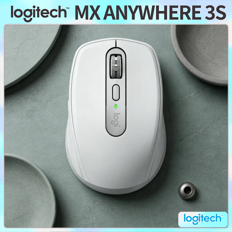 Office Tech And Space - Ratón Inalámbrico MX Anywhere 3S -