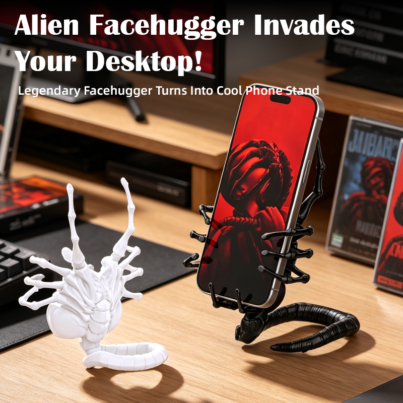 Office Tech Set Up - Soporte de Teléfono Sci-Fi Compatible con