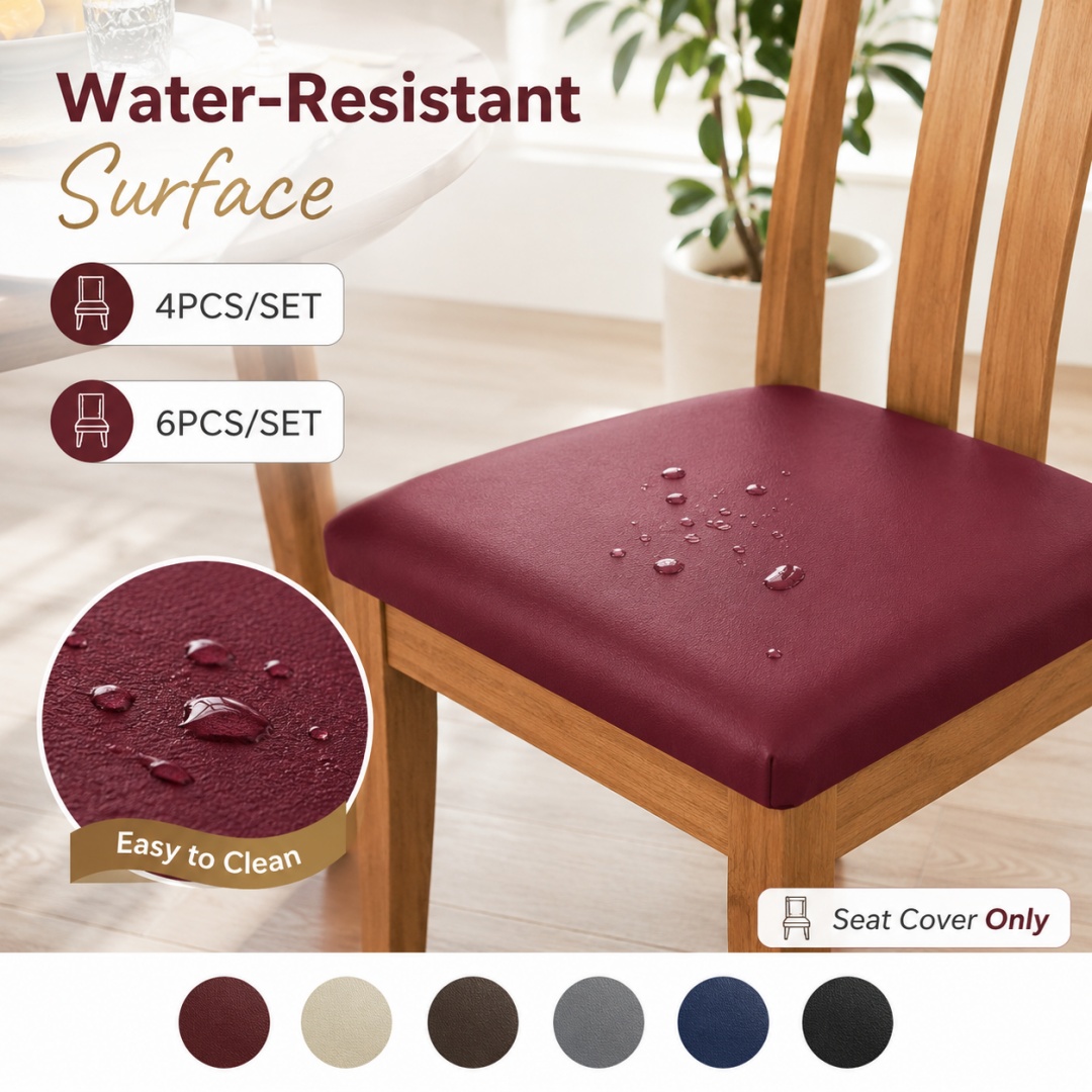 Office Tech Chair - Fundas Elásticas para Asientos de Comedor