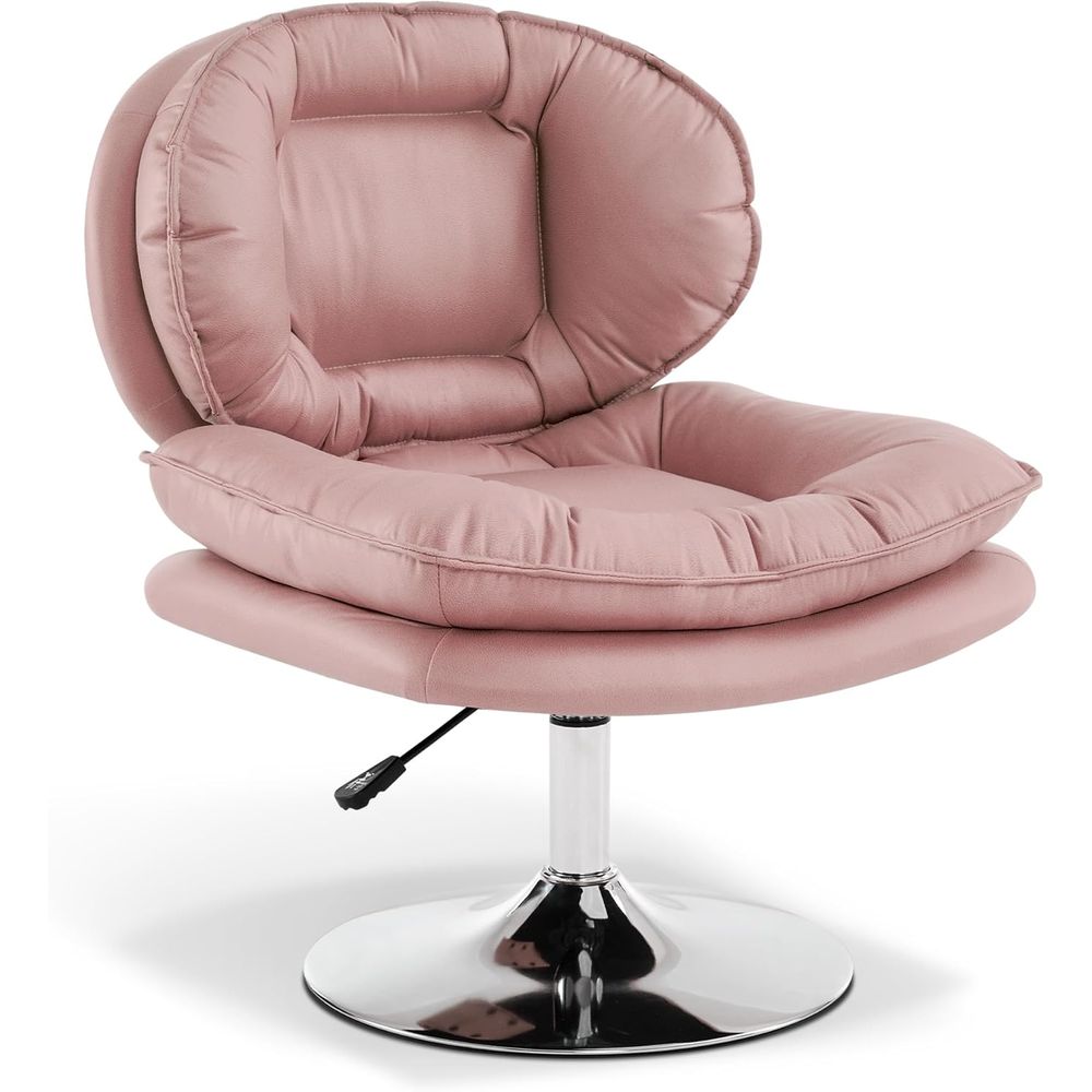 Office Tech Chair - Silla Giratoria de Maquillaje con Altura