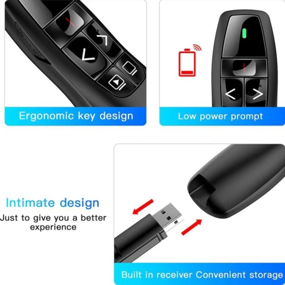 Presentation Remote Laser - Control USB Powerpoint presentador inteligente reunión