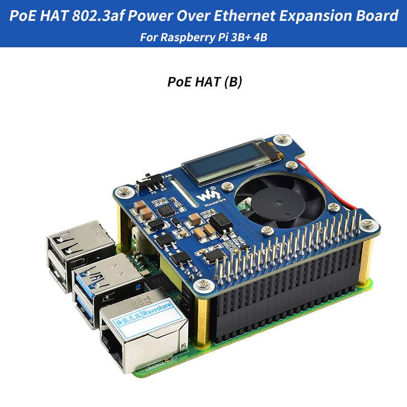 Power Over Ethernet - Raspberry Pi Power Over Ethernet Placa