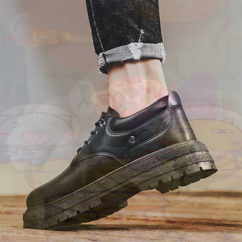 Office Tech Typing - Zapatillas deportivas de cuero Natural oscuro