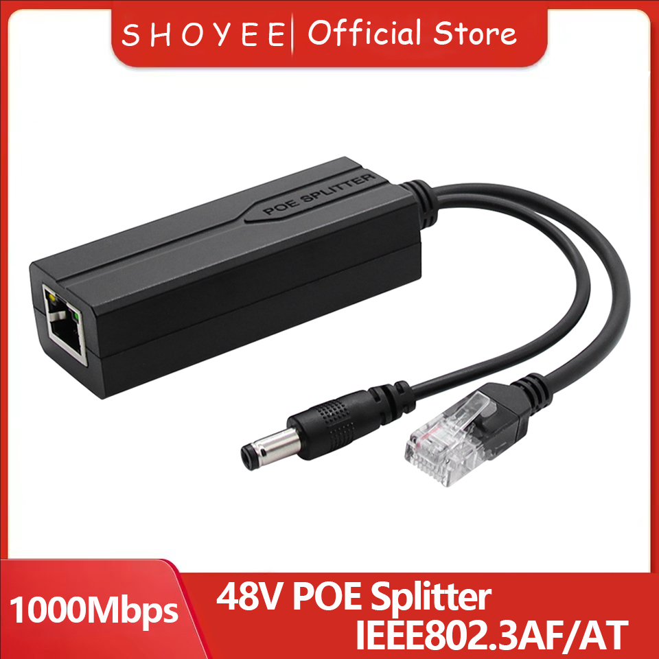 Power Over Ethernet - Divisor POE 48V a 12V/5V IEEE
