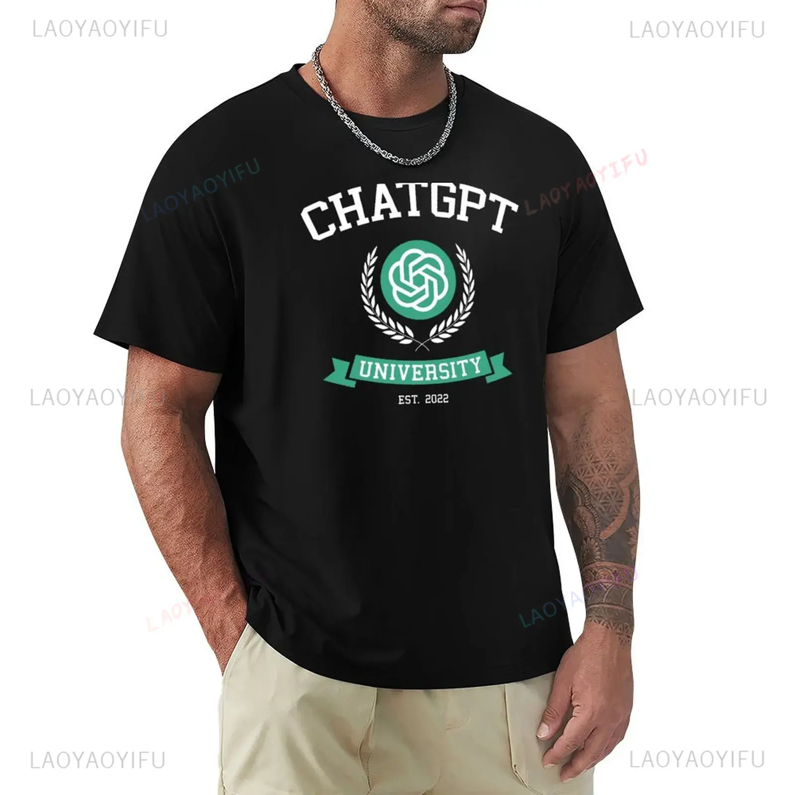 Office Tech Gifts For Men - Camiseta unisex divertida inspirada en ChatGPT,