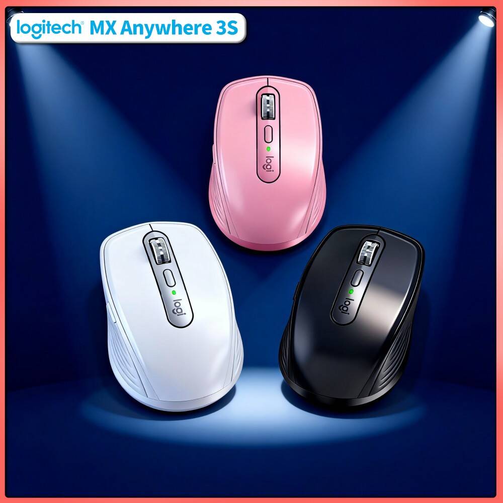 Office Tech And Space - Ratón Inalámbrico MX Anywhere 3S -