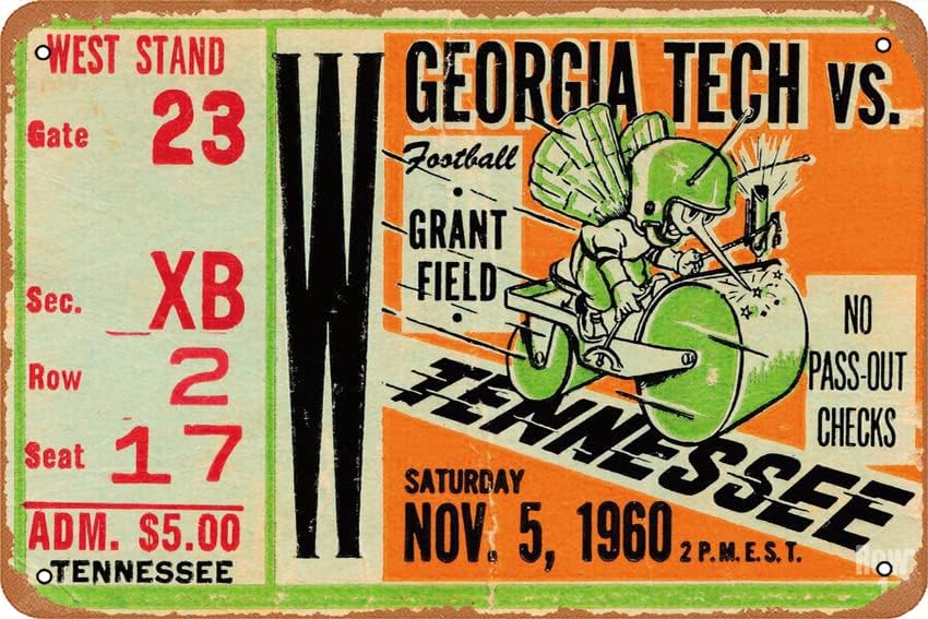Tech Office Wall Decor - Póster de 1960 de GEORGIA TECH