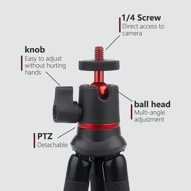 Mini Trípode Flexible Universa - Webcam Stand Clip reseña y precio