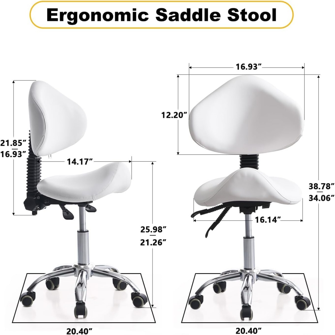 Taburete de sillín, silla roda - Office Tech Chair reseña y precio