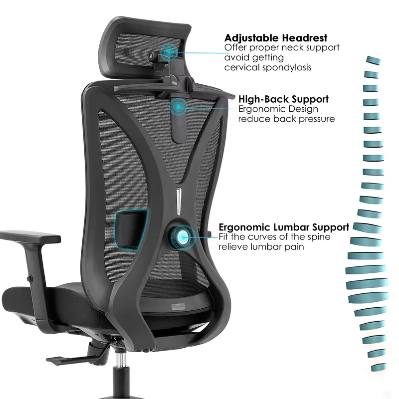 Silla de oficina moderna y dur - Office Tech Chair reseña y precio