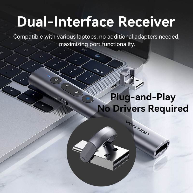 Vention-puntero láser inalámbr - Presentation Remote Laser reseña y precio