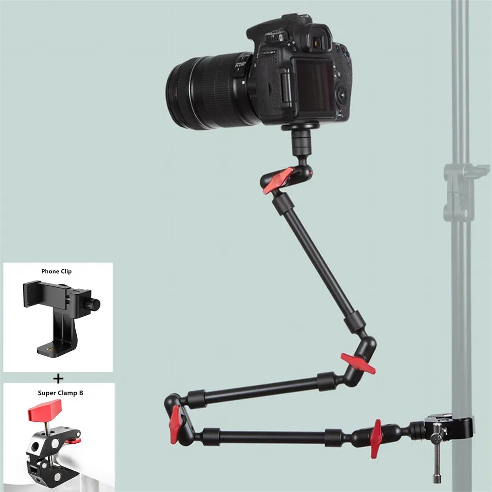 Brazo Mágico para Cámara con S - Webcam Stand Clip reseña y precio