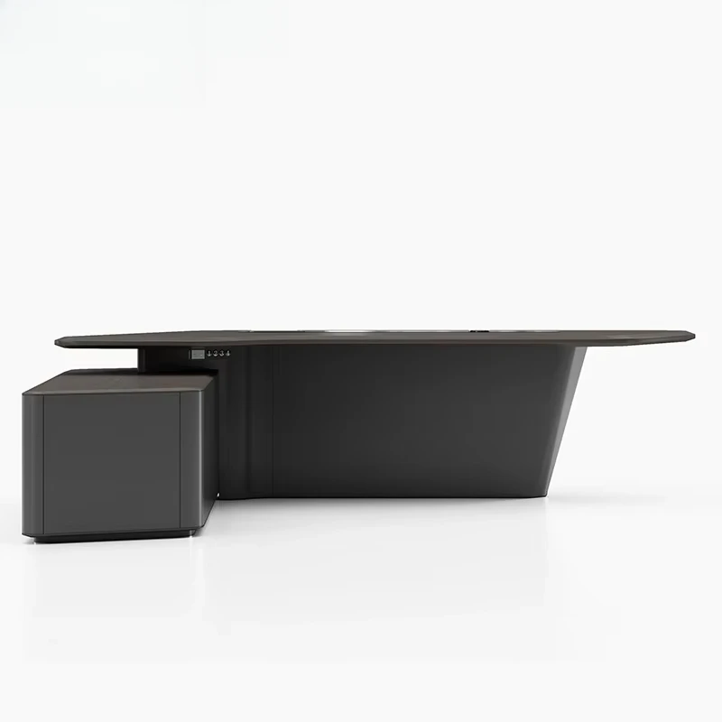 Forma de L con cajón, gerente  - Office Tech Management reseña y precio
