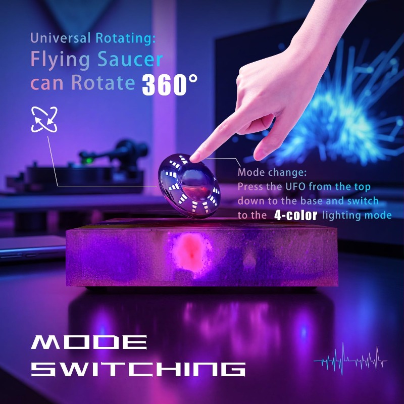 Lámpara OVNI Levitante con Rot - Office Tech Gifts For Men reseña y precio