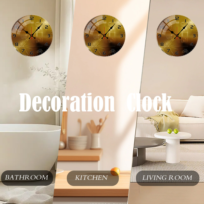 Reloj de Pared Redondo de Acrí - Tech Office Wall Decor reseña y precio