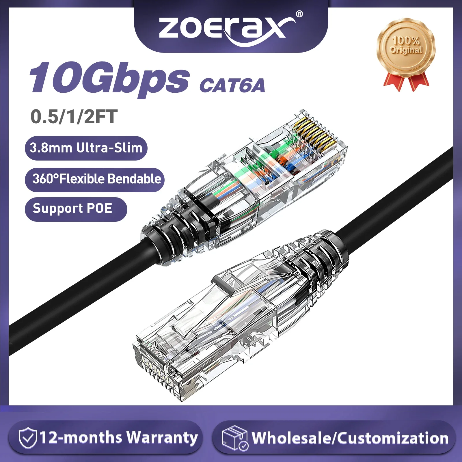 Cable de conexión Ethernet Zoe - Power Over Ethernet reseña y precio