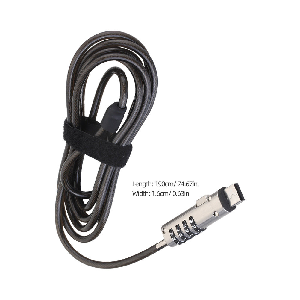 Cerradura de Seguridad para Po - Cable Lock Laptop reseña y precio