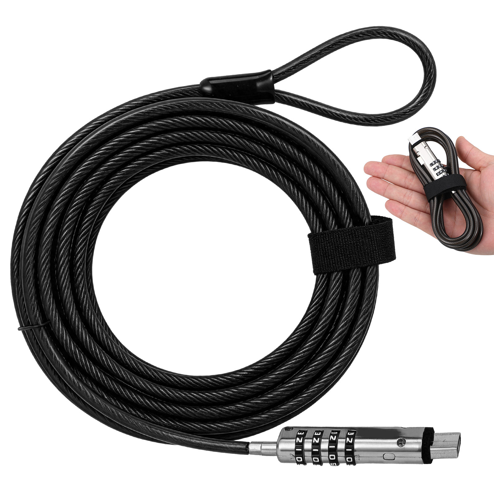 Cerradura de Seguridad para Po - Cable Lock Laptop reseña y precio