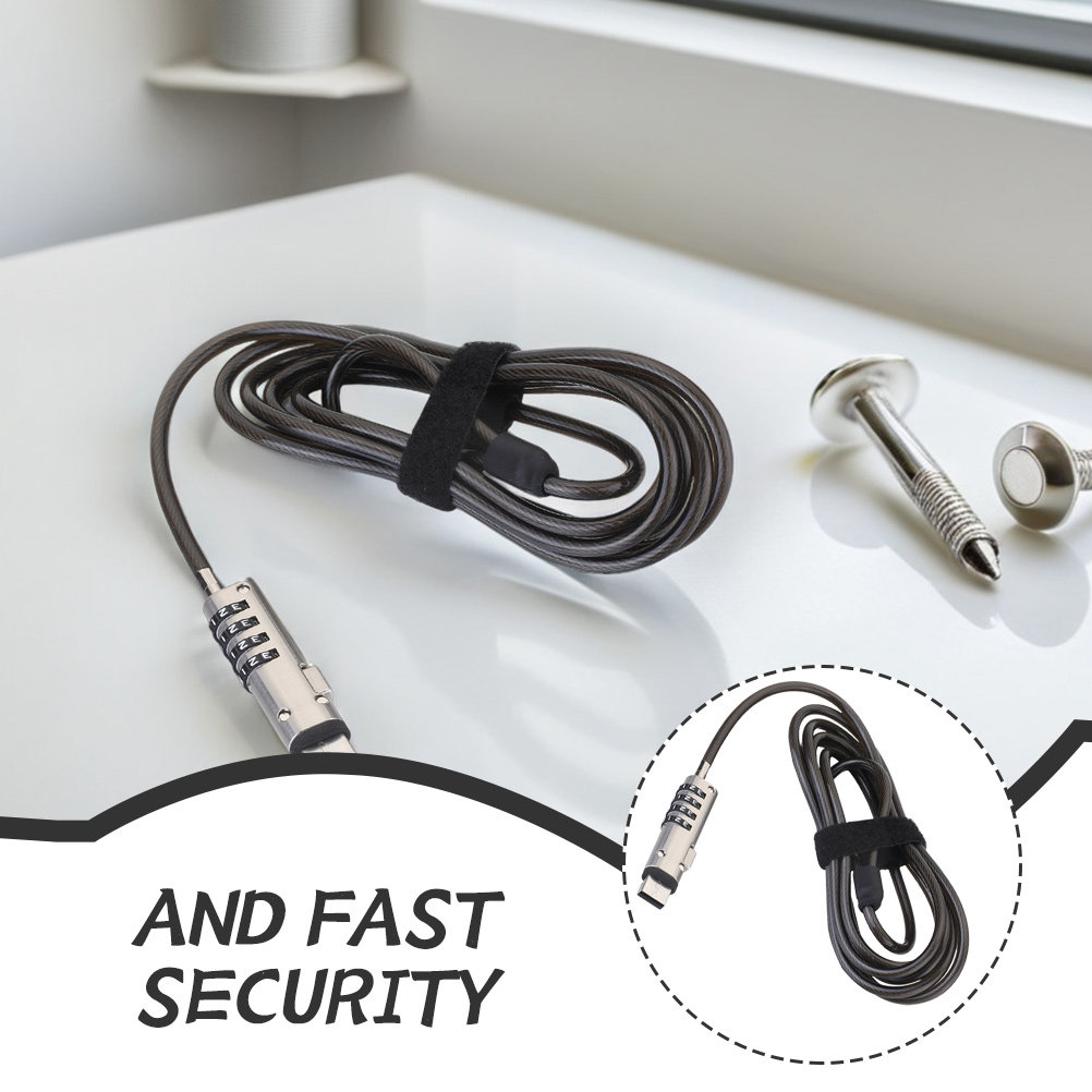 Cerradura de Seguridad para Po - Cable Lock Laptop reseña y precio