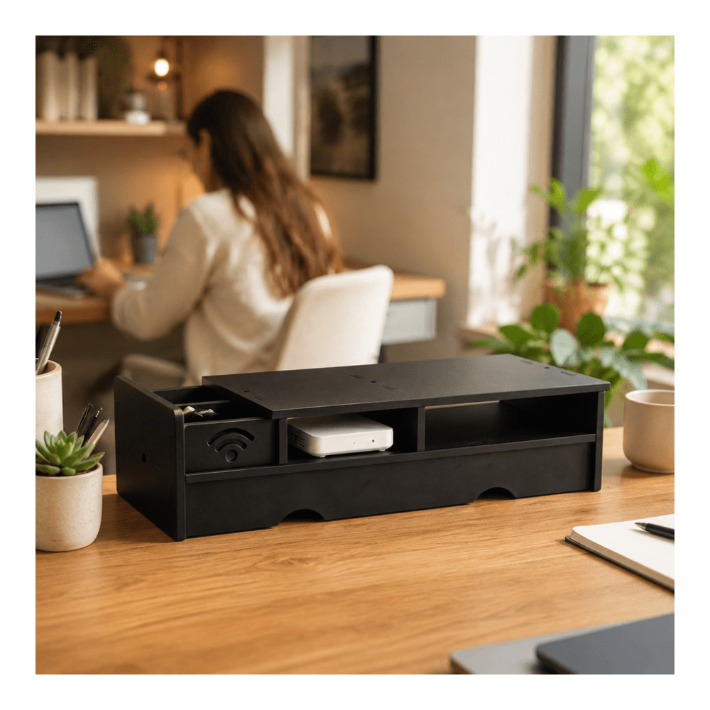 Caja de Almacenamiento para Ro - Office Tech Set Up reseña y precio