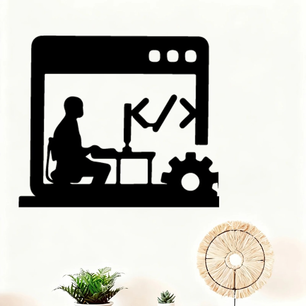 Arte Metálico Moderno para Par - Tech Office Wall Decor reseña y precio
