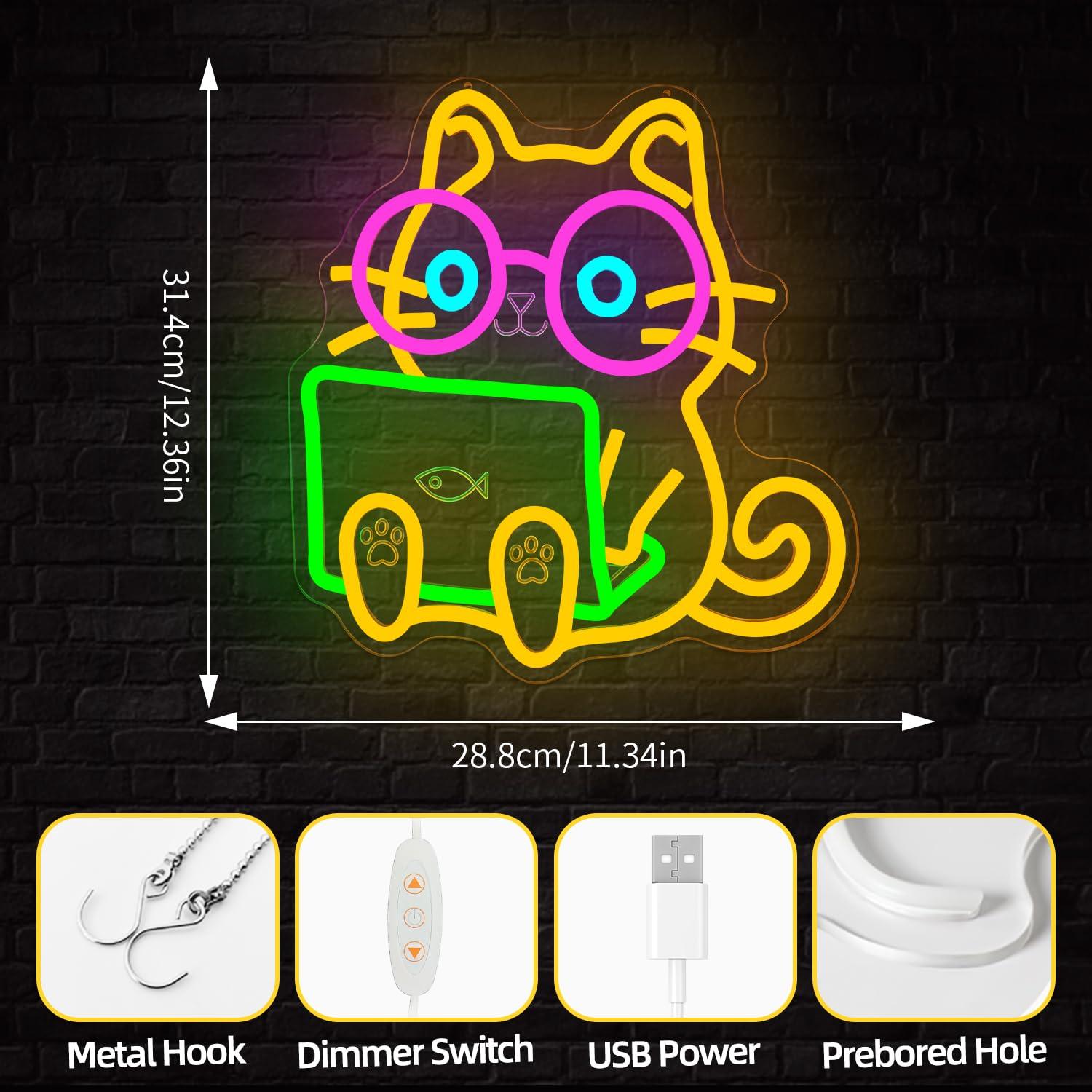 Letrero Luminoso LED USB Regul - Tech Office Wall Decor reseña y precio