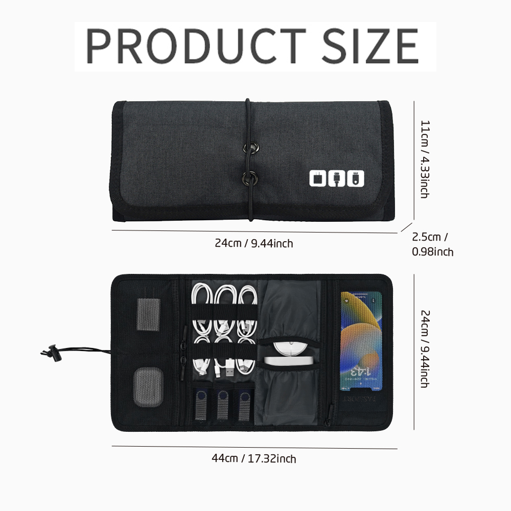 Bolsa Organizadora de Cables,  - Office Of Tech reseña y precio
