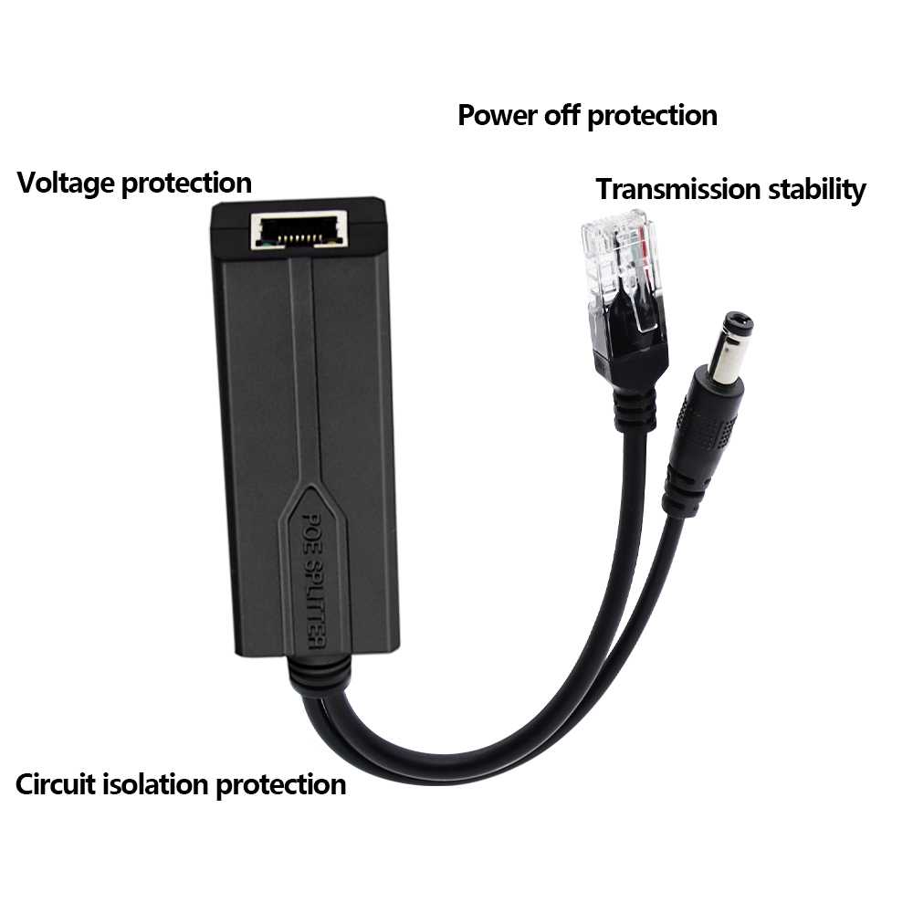 Divisor POE 48V a 12V/5V IEEE  - Power Over Ethernet reseña y precio