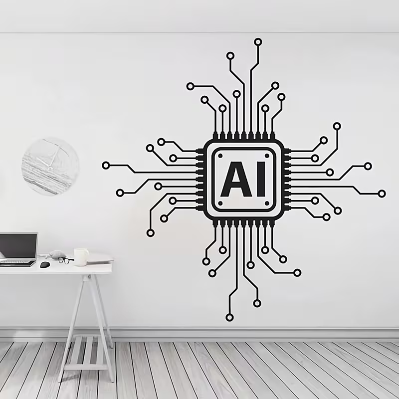 Vinilo Decorativo para Pared c - Tech Office Wall Decor reseña y precio