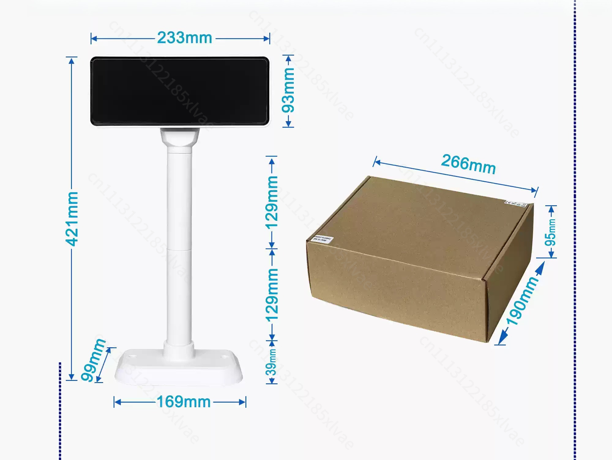 Pantalla de Cliente con Puerto - Pole Display Customer reseña y precio