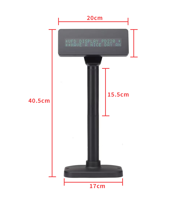 # Para máquina pos de poste de - Pole Display Customer reseña y precio