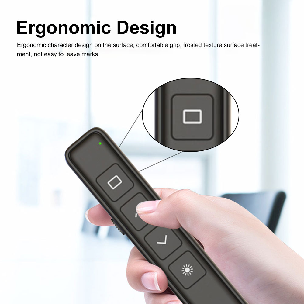 Bolígrafo con tapa láser PPT,  - Presentation Remote Laser reseña y precio