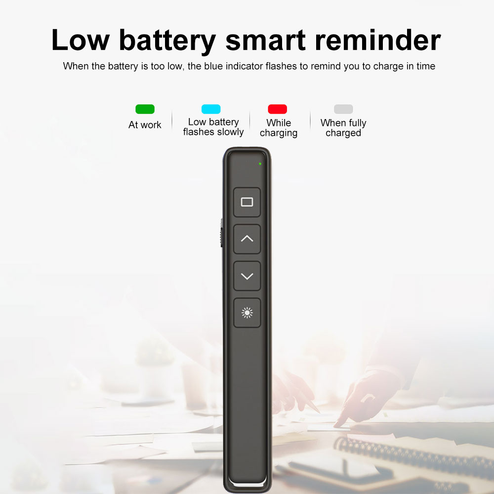 Bolígrafo con tapa láser PPT,  - Presentation Remote Laser reseña y precio